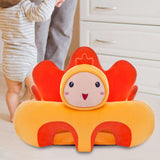 Maxbell support Seat Plush Chairs Learning to Sit Animal for Learning chicken