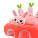 Maxbell support Seat Plush Chairs Learning to Sit Animal for Learning rabbit