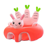 Maxbell support Seat Plush Chairs Learning to Sit Animal for Learning rabbit