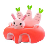 Maxbell support Seat Plush Chairs Learning to Sit Animal for Learning rabbit