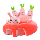 Maxbell support Seat Plush Chairs Learning to Sit Animal for Learning rabbit