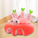 Maxbell support Seat Plush Chairs Learning to Sit Animal for Learning rabbit