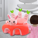 Maxbell support Seat Plush Chairs Learning to Sit Animal for Learning rabbit