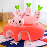 Maxbell support Seat Plush Chairs Learning to Sit Animal for Learning rabbit