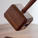Maxbell Bottle Opener Beverage Can Opener with Wooden Base for Camping BBQ Hotel
