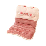 Maxbell Cute Chair Seat Cushion Waist Rest Cushion Desk Chair Cushion Pink and Orange