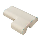Maxbell Ergonomic Couples Pillow for Friends Couples Birthday Gift Beige Left