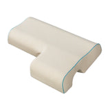 Maxbell Ergonomic Couples Pillow for Friends Couples Birthday Gift Beige Left
