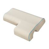 Maxbell Ergonomic Couples Pillow for Friends Couples Birthday Gift Beige Left