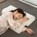 Maxbell Ergonomic Couples Pillow for Friends Couples Birthday Gift Beige Left