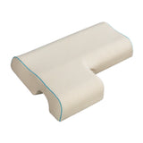 Maxbell Ergonomic Couples Pillow for Friends Couples Birthday Gift Beige Right