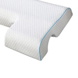 Maxbell Ergonomic Couples Pillow for Friends Couples Birthday Gift Hexagon Left