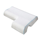 Maxbell Ergonomic Couples Pillow for Friends Couples Birthday Gift Hexagon Left
