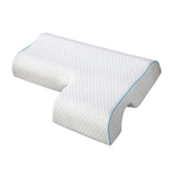 Maxbell Ergonomic Couples Pillow for Friends Couples Birthday Gift Hexagon Left