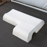 Maxbell Ergonomic Couples Pillow for Friends Couples Birthday Gift Hexagon Left