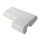 Maxbell Ergonomic Couples Pillow for Friends Couples Birthday Gift Rhombus Left