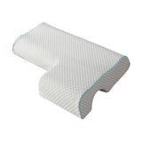 Maxbell Ergonomic Couples Pillow for Friends Couples Birthday Gift Rhombus Left