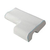 Maxbell Ergonomic Couples Pillow for Friends Couples Birthday Gift Rhombus Left