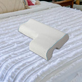 Maxbell Ergonomic Couples Pillow for Friends Couples Birthday Gift Rhombus Left