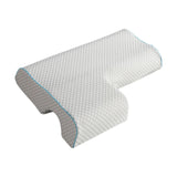 Maxbell Ergonomic Couples Pillow for Friends Couples Birthday Gift Rhombus Right