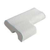 Maxbell Ergonomic Couples Pillow for Friends Couples Birthday Gift Rhombus Right