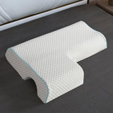 Maxbell Ergonomic Couples Pillow for Friends Couples Birthday Gift Rhombus Right