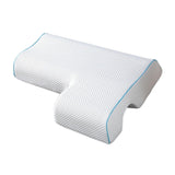 Maxbell Ergonomic Couples Pillow for Friends Couples Birthday Gift White Left