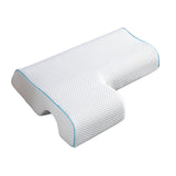 Maxbell Ergonomic Couples Pillow for Friends Couples Birthday Gift White Right