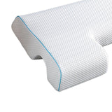Maxbell Ergonomic Couples Pillow for Friends Couples Birthday Gift White Right