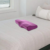 Maxbell Pillow Pillows with Washable Pillowcase for Back Sleepers Violet