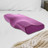 Maxbell Pillow Pillows with Washable Pillowcase for Back Sleepers Violet