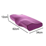 Maxbell Pillow Pillows with Washable Pillowcase for Back Sleepers Violet