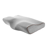 Maxbell Pillow Pillows with Washable Pillowcase for Back Sleepers Grey