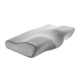 Maxbell Pillow Pillows with Washable Pillowcase for Back Sleepers Grey