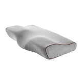 Maxbell Pillow Pillows with Washable Pillowcase for Back Sleepers Grey