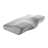 Maxbell Pillow Pillows with Washable Pillowcase for Back Sleepers Grey