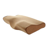 Maxbell Pillow Pillows with Washable Pillowcase for Back Sleepers Camel