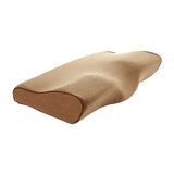 Maxbell Pillow Pillows with Washable Pillowcase for Back Sleepers Camel