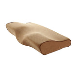 Maxbell Pillow Pillows with Washable Pillowcase for Back Sleepers Camel
