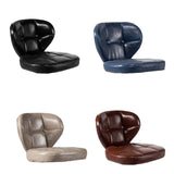 Maxbell Bar Replacement Stool Cover Rotatable Easy to pu Leather for Shop Bar black