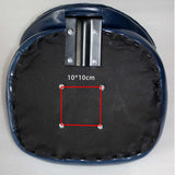 Maxbell Bar Replacement Stool Cover Rotatable Easy to pu Leather for Shop Bar black