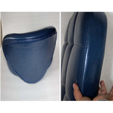 Maxbell Bar Replacement Stool Cover Rotatable Easy to pu Leather for Shop Bar blue