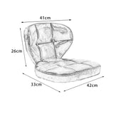 Maxbell Bar Replacement Stool Cover Rotatable Easy to pu Leather for Shop Bar blue