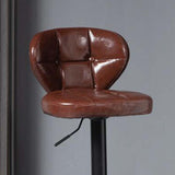 Maxbell Bar Replacement Stool Cover Rotatable Easy to pu Leather for Shop Bar coffee