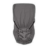 Maxbell Wood Arm Chair Cover Elastic Chair Cover Accessory stylish decor Grey