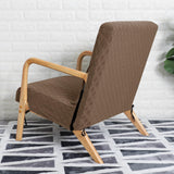 Maxbell Wood Arm Chair Cover Elastic Chair Cover Accessory stylish decor Coffee