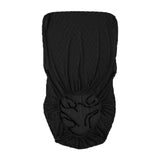 Maxbell Wood Arm Chair Cover Elastic Chair Cover Accessory stylish decor Black