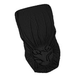 Maxbell Wood Arm Chair Cover Elastic Chair Cover Accessory stylish decor Black