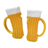 Maxbell Hand Crochet Warmers Mittens Unisex Half Finger Gloves for Women Girls Boys