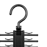 Maxbell Rotated Tie Rack 20 Hooks Rotatable for Bedroom Organization Women Men